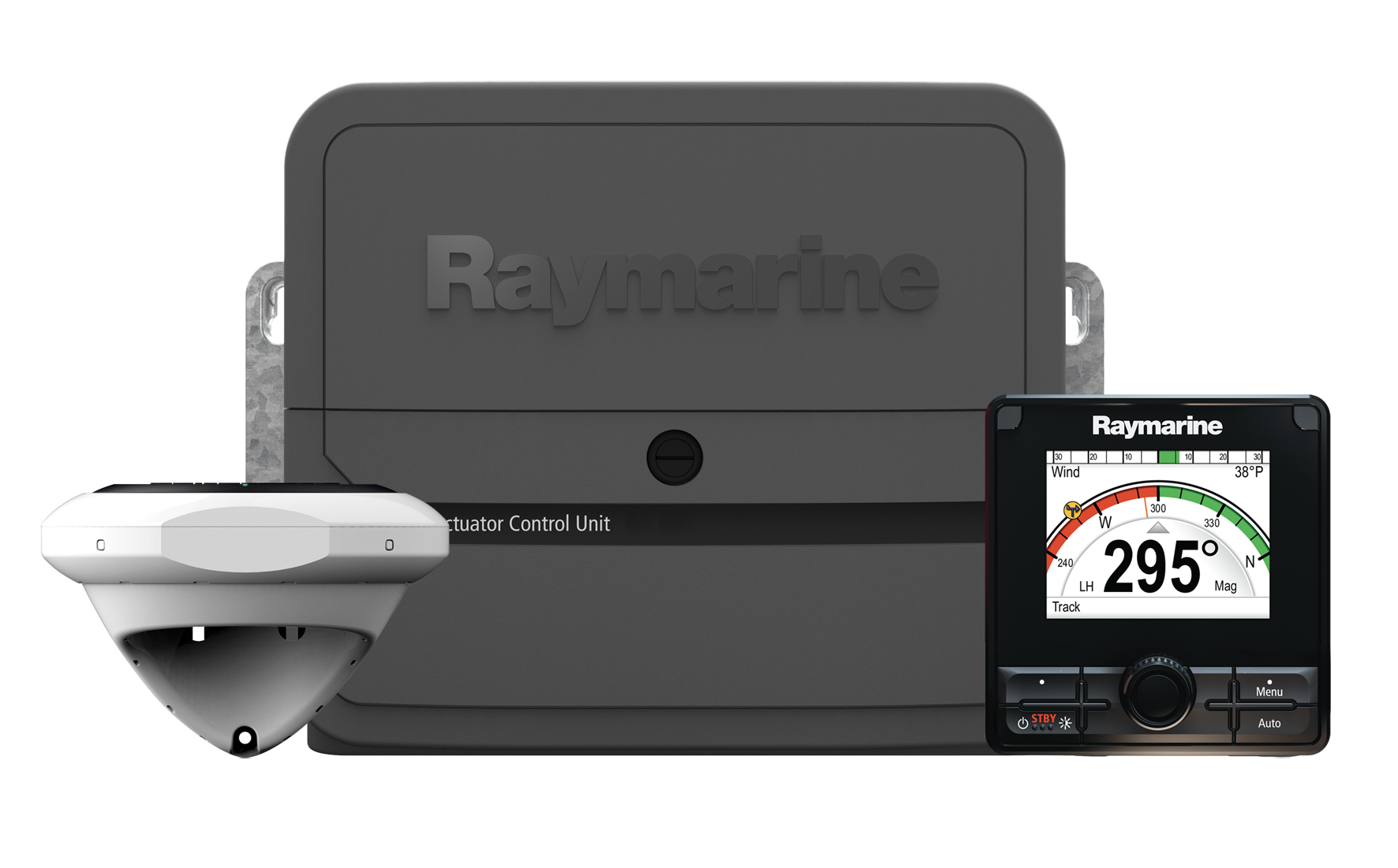 Raymarine EV-300 Solenoide Pilot med p70Rs disp